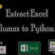 How To Convert Excel Columns To Python Lists Using Pandas Library Pandas Numpy Data Datascience