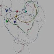 Quintuple 5 Pendulum Starting From Vertical Position Simulation Chaos