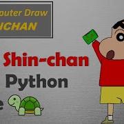 Draw A Shinchan Using Python Python Shinchan Shorts