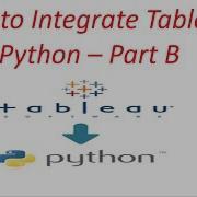 Tableau With Python Integration Deploy Python Module On TabPy Server TabPy Part B