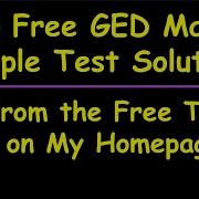 46 GED Math Sample TEST Questions Video Solutions FOR Free Test On My Homepage
