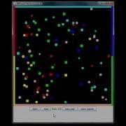 Bouncing Balls With Square Obstacles Java