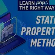 Static Properties Methods In Object Oriented PHP Full PHP 8 Tutorial