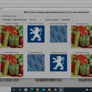 Watermarking Algorithm For Color Image Using Schur Decomposition Using Matlab