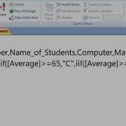 Iif Function In Mcirosoft Access 2007 COMPUTEREXCELSOLUTION Sql Msaccess Dbms