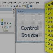 ListBox ControlSource