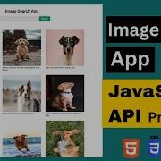 JavaScript Project Image Search App With JavaScript API
