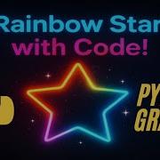 Python Turtle Rainbow Star Create Stunning RGB Star Pattern With Loops Colors M3EP2