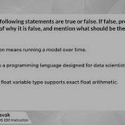True False Questions About Modeling Simulation And Python