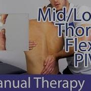 Intervertebral Motion Assessment Of Mid Lower Thoracic Spine Flexion PIVMs