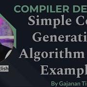 Simple Straightforward Code Generation Compiler Design