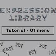 After Effects Script Expression Library Tutorial 01 Menu