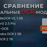 ЛУЧШИЕ ЛОКАЛЬНЫЕ OCR модели тесты и сравнение на реальных документах