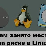 Чем занято место на диске в Linux