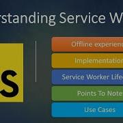 Service Workers In JavaScript Offline Experience Push Notification Background Sync