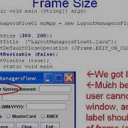 Java GUI Development Layout Managers And Panels The Basics