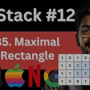 Stack 12 85 Maximal Rectangle