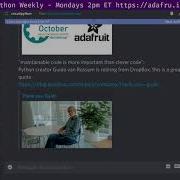 CircuitPython Weekly For November 4th 2019 Adafruit Adafruit Circuitpython