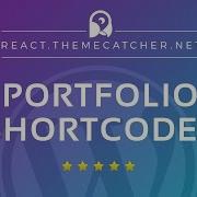 React WordPress Add Or Edit Portfolio Shortcodes