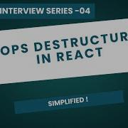 Props Destructuring In React Simplified React Interview Series