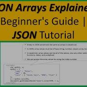 JSON Arrays Explained Beginner S Guide JSON Tutorial