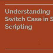 Switch Case In Shell Scripting