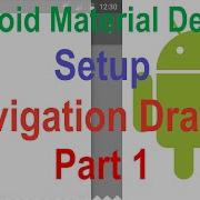 218 Android Navigation Drawer Tutorial Part 1