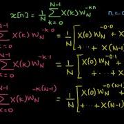 Mod6 Lec10 Matrix Representation For DFT And IDFT