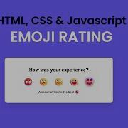 How To Build An Emoji Rating System With HTML CSS JavaScript