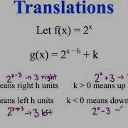 Algebra Lesson 6 5 Transformations Of Exponential Functions