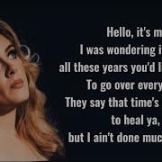Adele Hello Lyrics