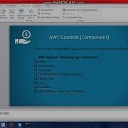 Creating Label In AWT