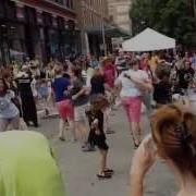Circle Modern Dance Market Square Flash Mob 2015