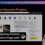 Web Scraping With Python BeautifulSoup Beginner Tutorial Scrape Amazon Project Data P 1