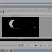 Growing Moon And Animation Using Macromedia Flash8