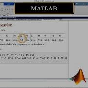 Matlab Linear Regression