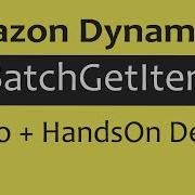 Amazon DaynamoDB BatchGetItem