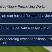 Adaptive Query Processing