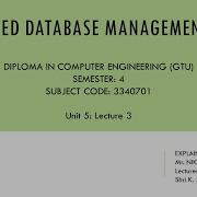 ADBMS Unit 5 Lecture 3 Introduction To Concurrency Control Problems In Concurrent Execution