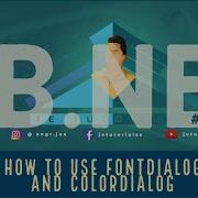 VB Net Tutorial 20 How To Use FontDialog And ColorDialog