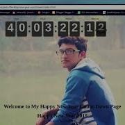New Year Countdown Page Using Java Script