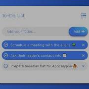 Build Todo List Using Vanilla Javascript