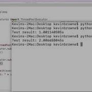 Thread Pool Pattern In Python