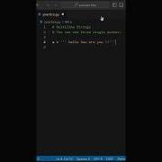 Multiline Strings Python Code Coding Learnpython Pythonforbeginners