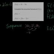 Converting Recursive And Explicit Forms Of Arithmetic Sequences Challenge Problem