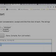 Help With NonStart Coding Bat Question
