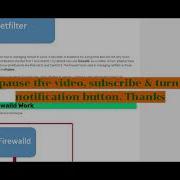 Understand How Firewalld Service Work In Linux RHCSA 8 Lesson 10C