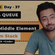 Delete Middle Element Of Stack Using Recursion 100 Days DSA