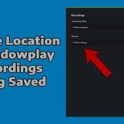 How To Change Location Of ShadowPlay Recordings Being Saved