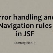 LB07a Error Handling In JSF